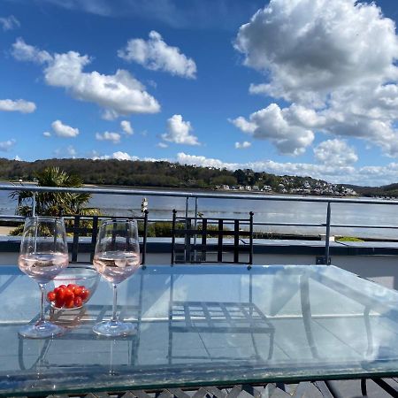 Maison Villa Montmarin Vue Mer Bretagne Nord Vers Roscoff Carantec Morlaix Plouescat Locquenole Avec Son Spa Et Sa Vue Mer Zewnętrze zdjęcie