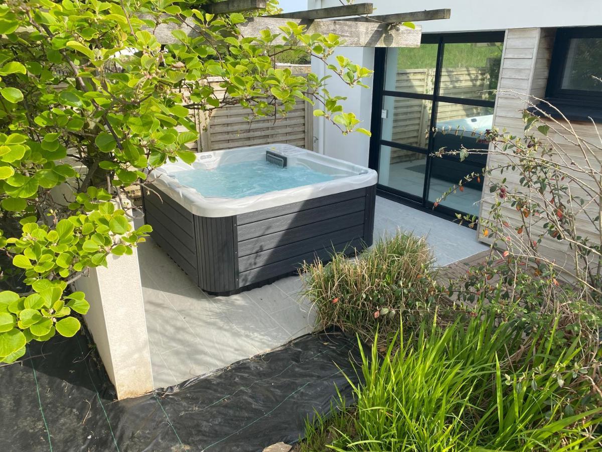 Maison Villa Montmarin Vue Mer Bretagne Nord Vers Roscoff Carantec Morlaix Plouescat Locquenole Avec Son Spa Et Sa Vue Mer Zewnętrze zdjęcie