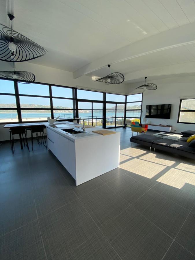 Maison Villa Montmarin Vue Mer Bretagne Nord Vers Roscoff Carantec Morlaix Plouescat Locquenole Avec Son Spa Et Sa Vue Mer Zewnętrze zdjęcie