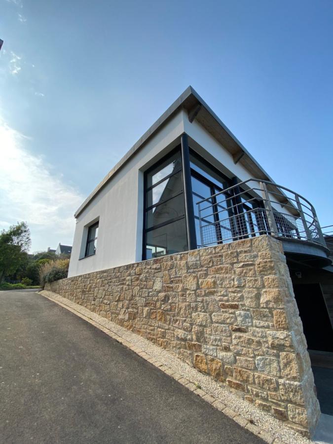 Maison Villa Montmarin Vue Mer Bretagne Nord Vers Roscoff Carantec Morlaix Plouescat Locquenole Avec Son Spa Et Sa Vue Mer Zewnętrze zdjęcie