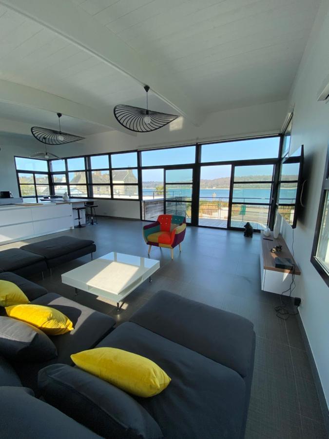 Maison Villa Montmarin Vue Mer Bretagne Nord Vers Roscoff Carantec Morlaix Plouescat Locquenole Avec Son Spa Et Sa Vue Mer Zewnętrze zdjęcie