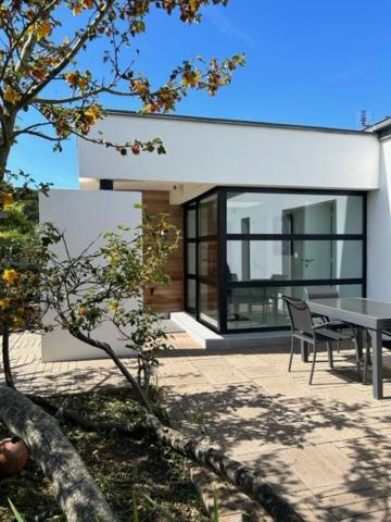 Maison Villa Montmarin Vue Mer Bretagne Nord Vers Roscoff Carantec Morlaix Plouescat Locquenole Avec Son Spa Et Sa Vue Mer Zewnętrze zdjęcie